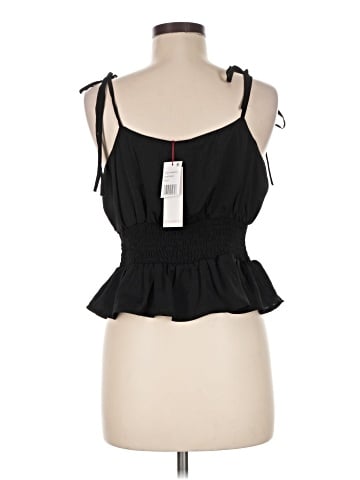 Red Carter Sleeveless Blouse (view 2)