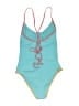 Eidon Teal Bodysuit Size XL - photo 2