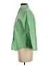 IZOD Solid Green 3/4 Sleeve Button-Down Shirt Size S - photo 5