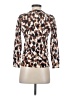 J.Crew Animal Print Brown Pullover Sweater Size S - photo 2