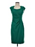 Calvin Klein Solid Green Cocktail Dress Size 4 - photo 1