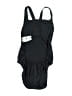 Speedo Solid Black One Piece Swimsuit Size 10 - photo 2