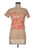 Unbranded Print Tan Short Sleeve T-Shirt Size M - photo 1