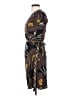 BCBGMAXAZRIA Print Brown Casual Dress Size S - photo 5