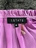 1.State 100% Polyester Purple Long Sleeve Blouse Size M - photo 7