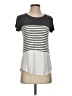 Moa Moa Stripes Gray Short Sleeve T-Shirt Size S - photo 1