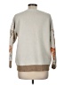 Pilcro Animal Print Tan Pullover Sweater Size M - photo 2
