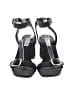 Steve Madden Black Sandals Size 9 1/2 - photo 2