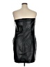 PrettyLittleThing 100% Polyurethane Black Cocktail Dress Size XL - photo 2