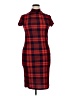 Shein Plaid Red Casual Dress Size XL - photo 1