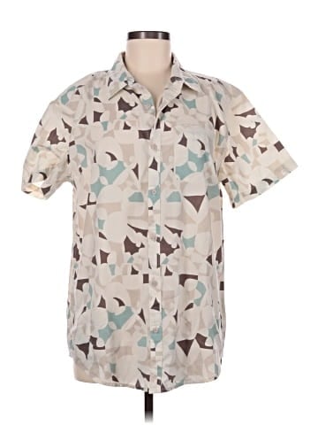 PrAna Short Sleeve Button-Down Shirt (view 1)