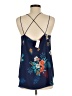 Express Blue Sleeveless Top Size M - photo 2