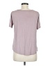 Sienna Sky Purple Short Sleeve Top Size M - photo 2