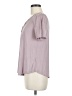 Sienna Sky Purple Short Sleeve Top Size M - photo 5