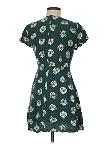 Madewell Button-Wrap Dress in Daisy Daydream (view 2)