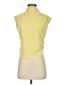 Dillard's Yellow Sleeveless Top Size XS (estimated) - photo 1