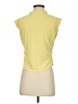 Dillard's Yellow Sleeveless Top Size XS (estimated) - photo 2