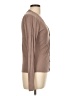 Splendid Brown Long Sleeve Blouse Size L - photo 4