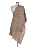 Minnie Rose 100% Cotton Silver Poncho One size - photo 2