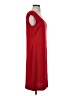 St. John Solid Red Casual Dress Size S - photo 4