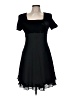 Donna Ricco 100% Polyester Black Cocktail Dress Size 8 - photo 1