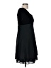Donna Ricco 100% Polyester Black Cocktail Dress Size 8 - photo 4