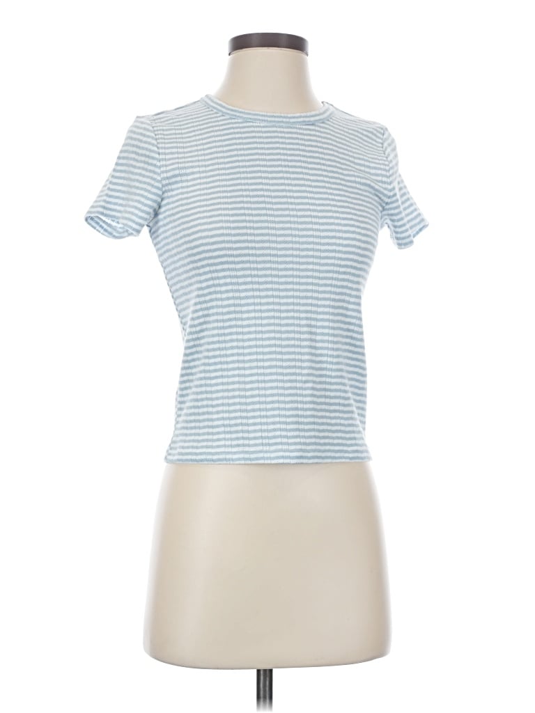 Pre-owned Gap Body Short Sleeve T-shirt In Blue