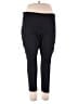 Athleta Solid Black Active Pants Size 2X - photo 1
