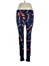 Lularoe Print Blue Active Pants Size 1X (Tall & Curvy) - photo 1