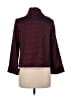 Chico's Polka Dots Burgundy Jacket Size Med (1) - photo 2