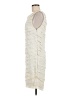 Thakoon 100% Viscose Ivory Cocktail Dress Size 6 - photo 5
