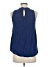 Volcom 100% Viscose Blue Sleeveless Blouse Size M - photo 2