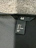 H&M 100% Polyester Chevron-herringbone Black Cocktail Dress Size 4 - photo 7