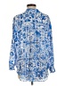 Peach Blue Long Sleeve Blouse Size M - photo 2