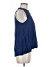 Volcom 100% Viscose Blue Sleeveless Blouse Size M - photo 4