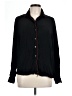 Panhandle Slim 100% Rayon Black Long Sleeve Blouse Size L - photo 1