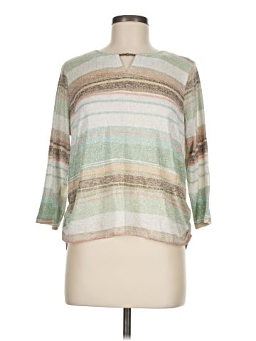 Alfred Dunner 3/4 Sleeve T-Shirt (view 1)