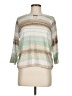 Alfred Dunner Silver 3/4 Sleeve T-Shirt Size M (petite) - photo 1
