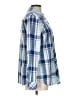 Talbots Plaid Blue Long Sleeve Button-Down Shirt Size L - photo 4