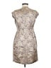 Assorted Brands Paisley Tan Cocktail Dress Size M - photo 2