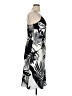 Natori 100% Polyester Graphic Gray Cocktail Dress Size XL - photo 4