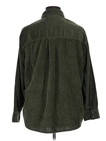 American Eagle Outfitters Long Sleeve Button-Down Shirt (view 2)