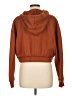 Double Zero Brown Zip Up Hoodie Size L - photo 2