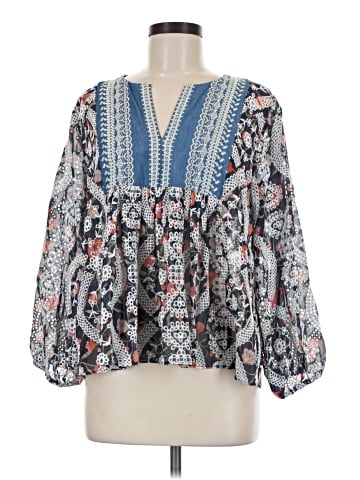 Sachin + Babi 3/4 Sleeve Blouse (view 1)