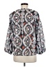 Sachin + Babi 100% Polyester Blue 3/4 Sleeve Blouse Size M - photo 2