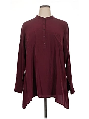 Eileen Fisher Long Sleeve Blouse (view 1)