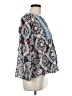 Sachin + Babi 100% Polyester Blue 3/4 Sleeve Blouse Size M - photo 4