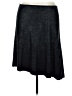 Leith 100% Polyester Solid Black Casual Skirt Size L - photo 1