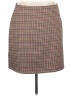 Maurices Houndstooth Brown Casual Skirt Size XL - photo 1
