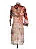 Limelight Paisley Orange Casual Dress Size S - photo 2